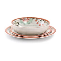 Elama Ester 12-pc. Melamine Dinnerware Set