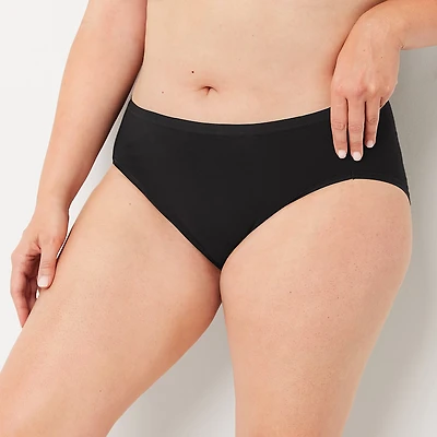 Ambrielle Cotton High Cut Panty