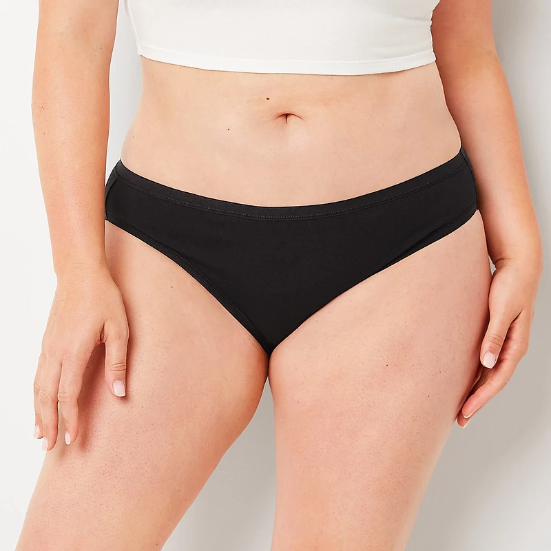 Ambrielle Cotton Bikini Panty