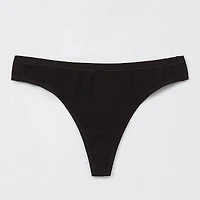 Ambrielle Organic Cotton Thong Panty 303247