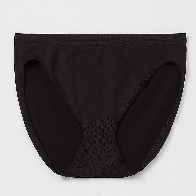 Ambrielle Womens Seamless High Cut Panty