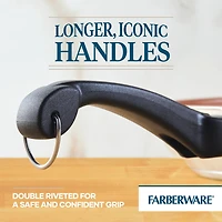 Farberware Classic Traditions Stainless Steel 12.5" Frying Pan