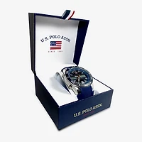 U.S. Polo Assn. Mens Blue Strap Watch Us9806jc