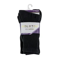 Gold Toe Ultra Tec Womens 3 Pair Crew Socks