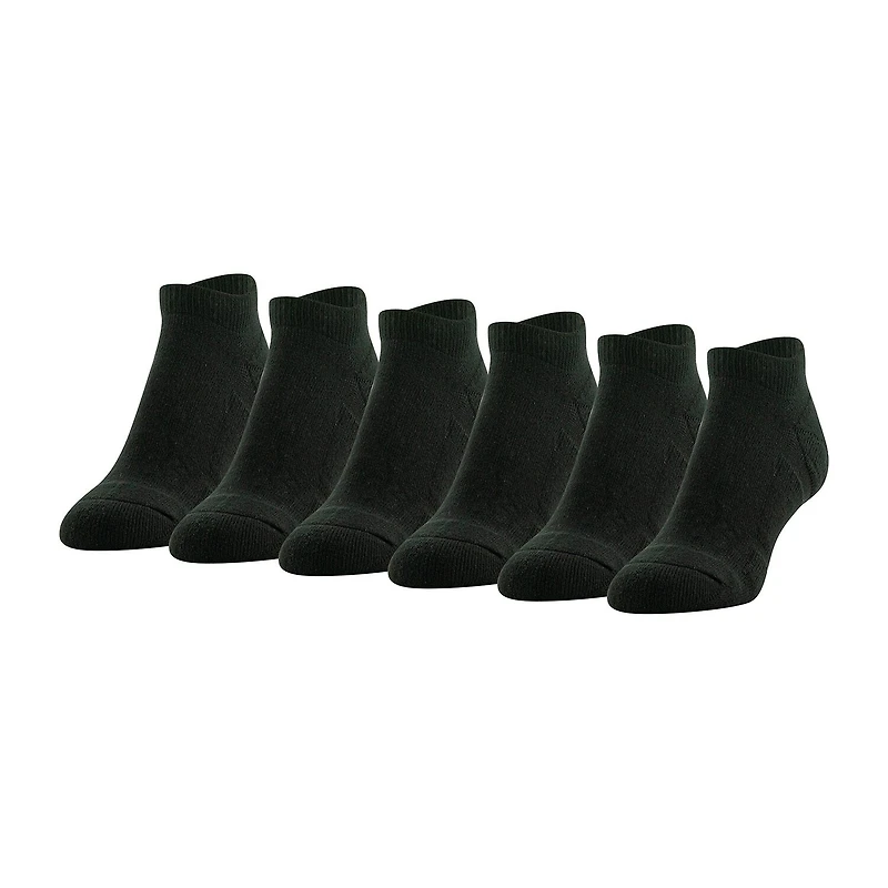 Gold Toe Sport Cushion Womens Multi-Pack 6 Pair No Show Socks