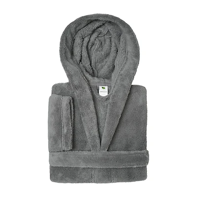 Linum Home Textiles Plus Kids Bathrobe Unisex Long Sleeve Length Robe