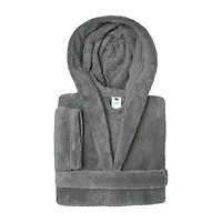 Linum Home Textiles Plus Kids Bathrobe Unisex Long Sleeve Length Robe