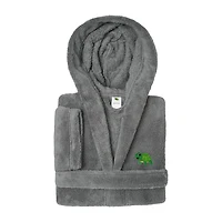 Linum Home Textiles Plush Turtle Kids Bathrobe Unisex Long Sleeve Length Robe