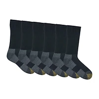 Gold Toe Work Mens 6 Pair Crew Socks