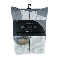 Gold Toe Work Mens 6 Pair Crew Socks