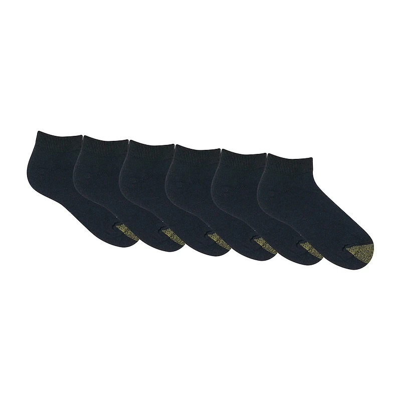 Gold Toe Athletic Sport Mens Breathable Multi-Pack 6 Pair Low Cut Socks