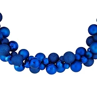Northlight 6ft 3-Finish Shatterproof Christmas Indoor Garland