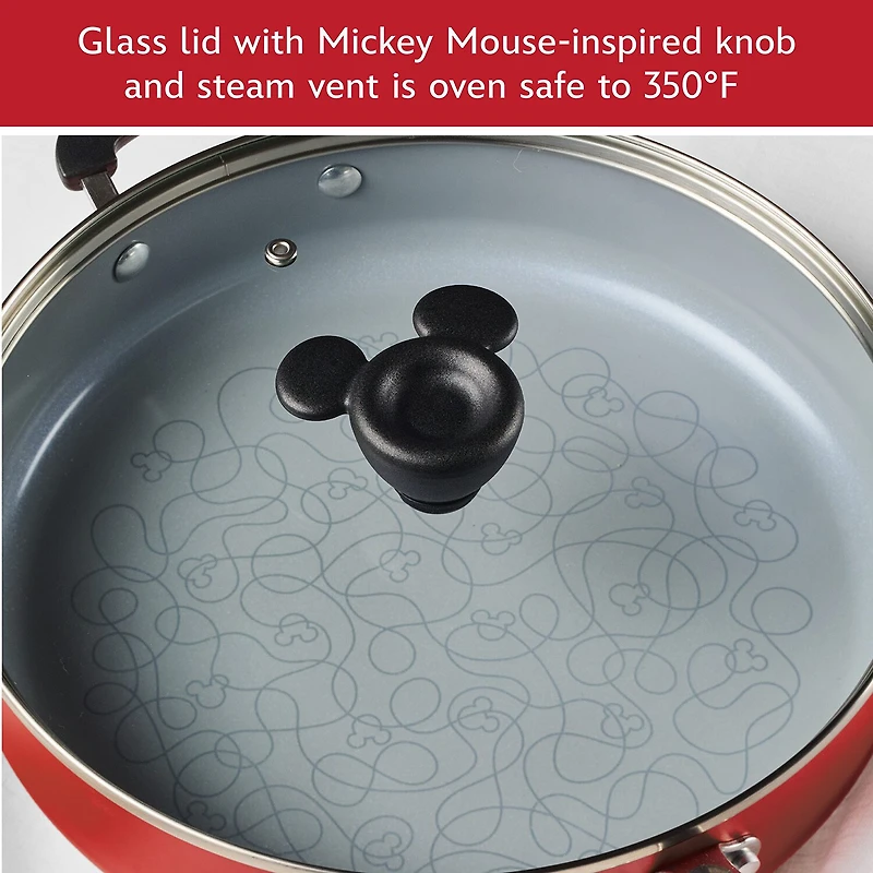 Farberware Disney Bon Voyage Ceramic 4.5-qt. Saute Pan
