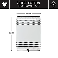 Disney Home Monochrome 2-pc. Kitchen Towel Set