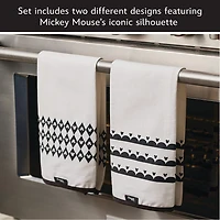 Disney Home Monochrome 2-pc. Kitchen Towel Set