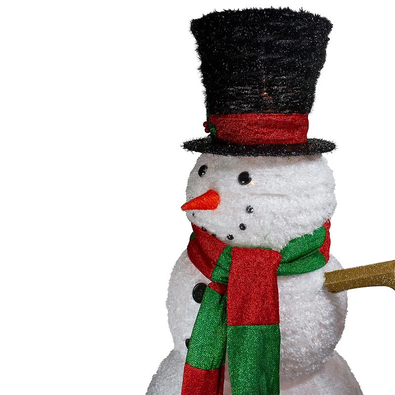 Northlight 60in Prelit Snowman Christmas Yard Art
