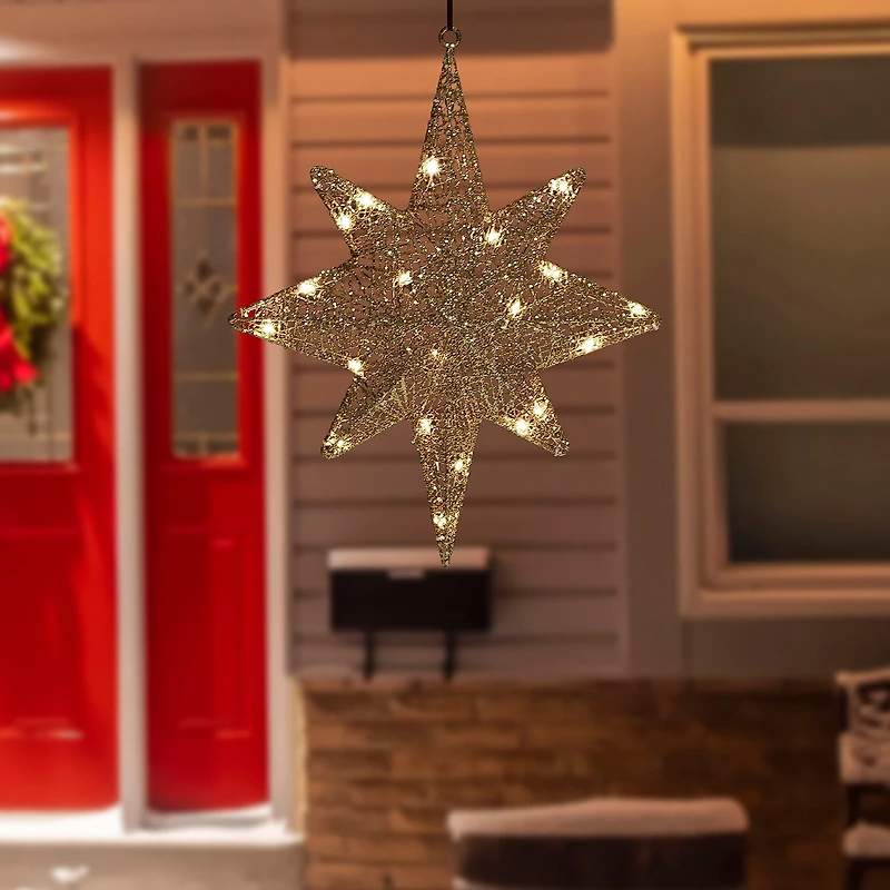 Northlight Led Hanging Bethlehem Star Christmas Yard Art