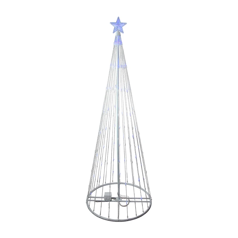Northlight 12ft Led Show Cone Tree Christmas Yard Art