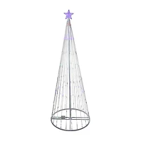 Northlight 12ft Led  Tree Show Cone Christmas Yard Art