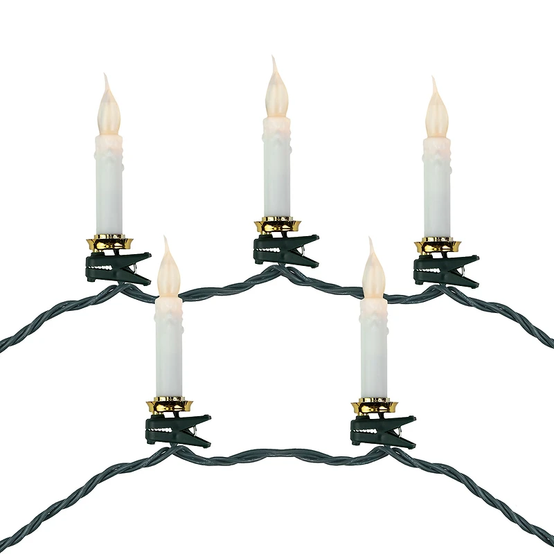 Northlight Flickering Led Clip On Lights Lighted Christmas Ornament