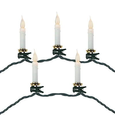 Northlight Flickering Led Clip On Lights Lighted Christmas Ornament
