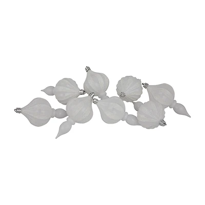 Northlight 4.75in Finial 8-pc Christmas Ornament