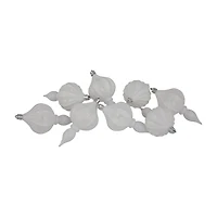 Northlight 4.75in Finial 8-pc Christmas Ornament