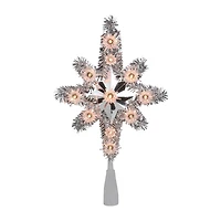 Northlight Tinsel Star Christmas Tree Topper