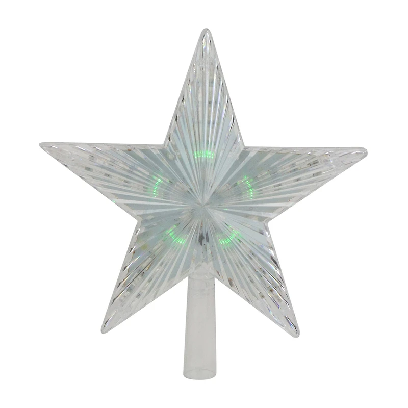 Northlight Pre-Lit Crystal Star Christmas Tree Topper