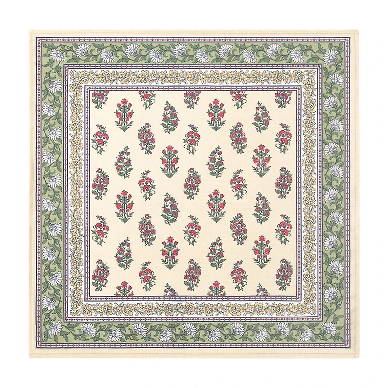 Elrene Home Fashions Nomad Harvest Block Print 4-pc. Napkins