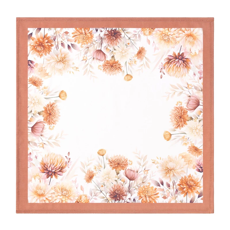 Elrene Home Fashions Autumn Blooms 4-pc. Napkins