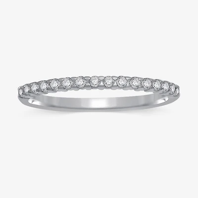 1/7 CT.T.W. Natural Diamond 10K or 14K Gold Band Ring