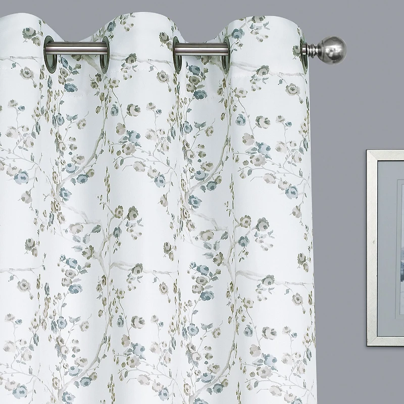 Regal Home Arlo Grommet Top Energy Saving Blackout Set of 2 Curtain Panel