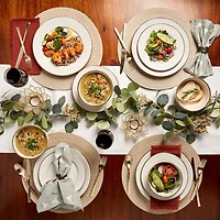 Gallery Monroe 12-pc. Stoneware Dinnerware Set
