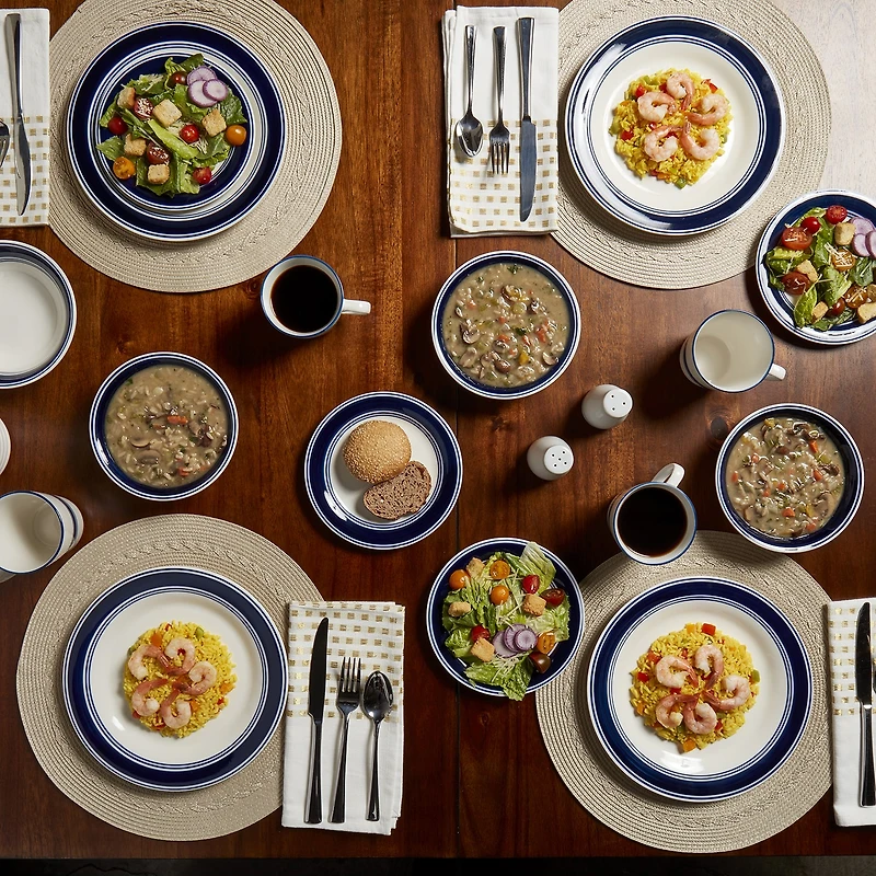 Gallery Isiah 16-pc. Porcelain Dinnerware Set