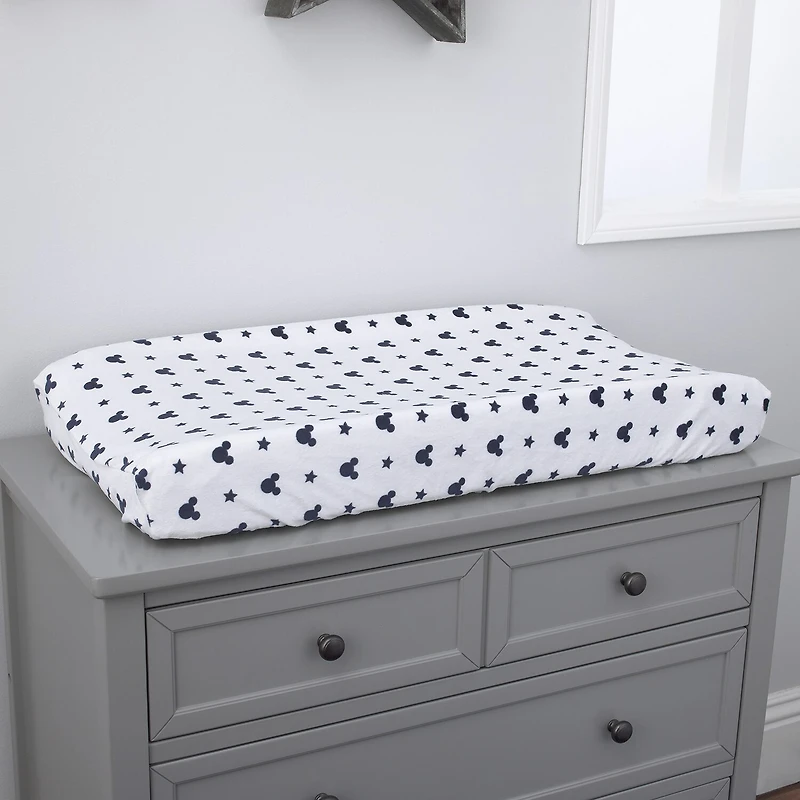 Disney Mickey Hello Changing Pad Cover Changing Pad Cover