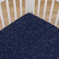 Nojo Super Soft Animal Constellation Crib Sheet
