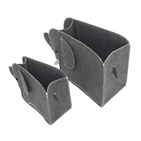 Nojo Little Love By Nojo Elephant 2-pc. Single Compartment Storage Bin