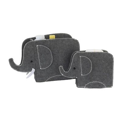 Nojo Little Love By Nojo Elephant 2-pc. Single Compartment Storage Bin