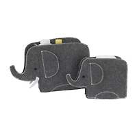 Nojo Little Love By Nojo Elephant 2-pc. Single Compartment Storage Bin