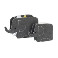 Nojo Little Love By Nojo Elephant 2-pc. Single Compartment Storage Bin