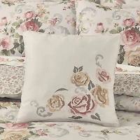 Royal Court Chablis Square Throw Pillow