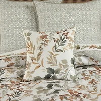 Royal Court Evergreen Square Throw Pillow