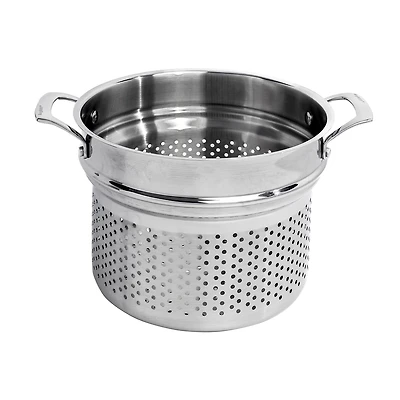 BergHOFF Pro 18/10 Tri-Ply Stainless Steel Steamer 9.5" Strainer