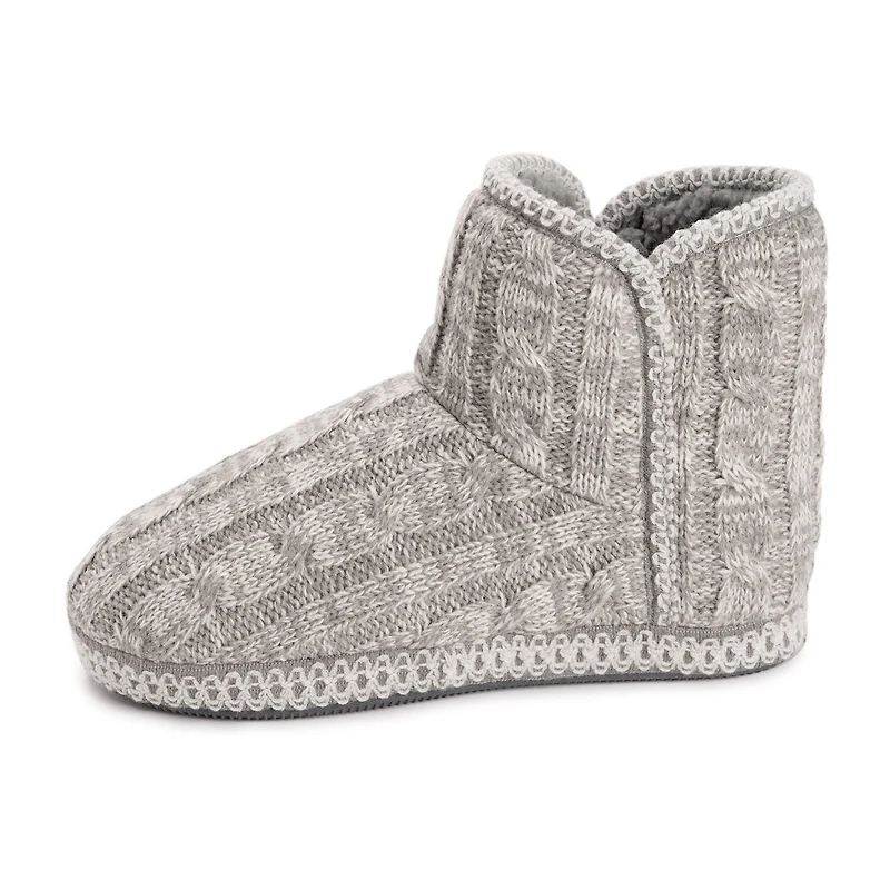Muk Luks Womens Bootie Slippers