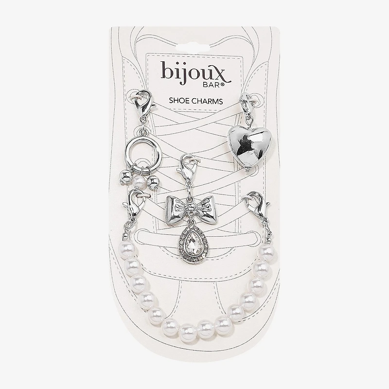 Bijoux Bar Heart Valentines Day Shoe Charm