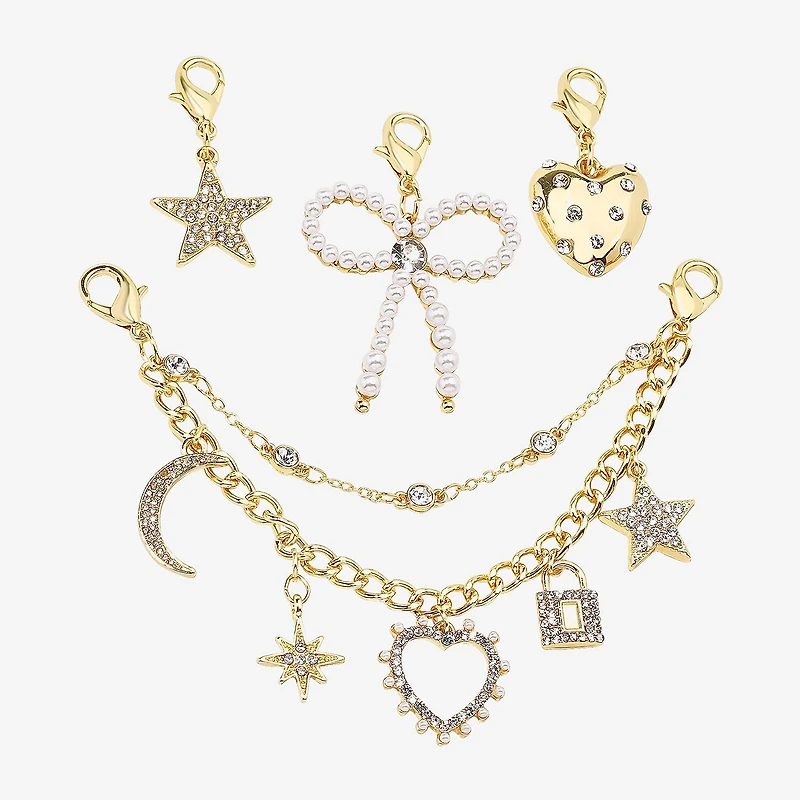 Bijoux Bar Heart Valentines Day Shoe Charm