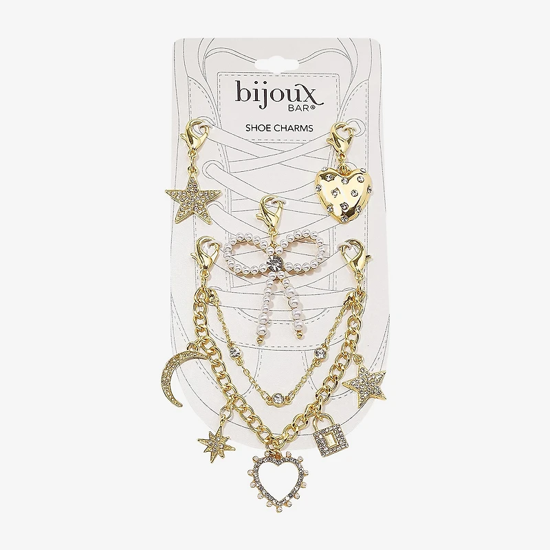 Bijoux Bar Heart Valentines Day Shoe Charm