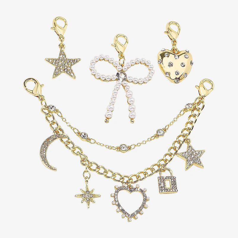 Bijoux Bar Heart Valentines Day Shoe Charm