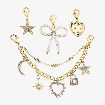 Bijoux Bar Heart Valentines Day Shoe Charm
